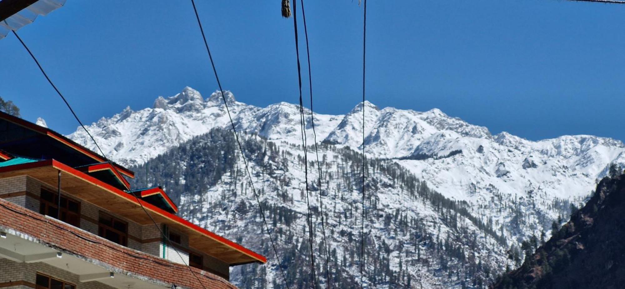 Snow View Guest House Kasol Exterior photo