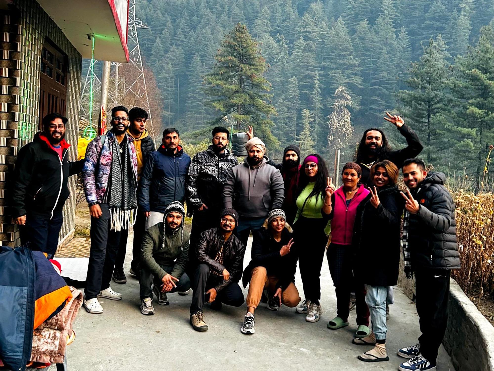 Snow View Guest House Kasol Exterior photo